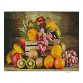 STRATEG Алмазная мозаика  «Ящик с фруктами», 40х50 см FA10345