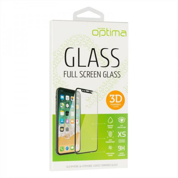 Optima Стекло защитное 3D Full Glue для Samsung A11 A115 M11 M115 Black (79634) - зображення 1