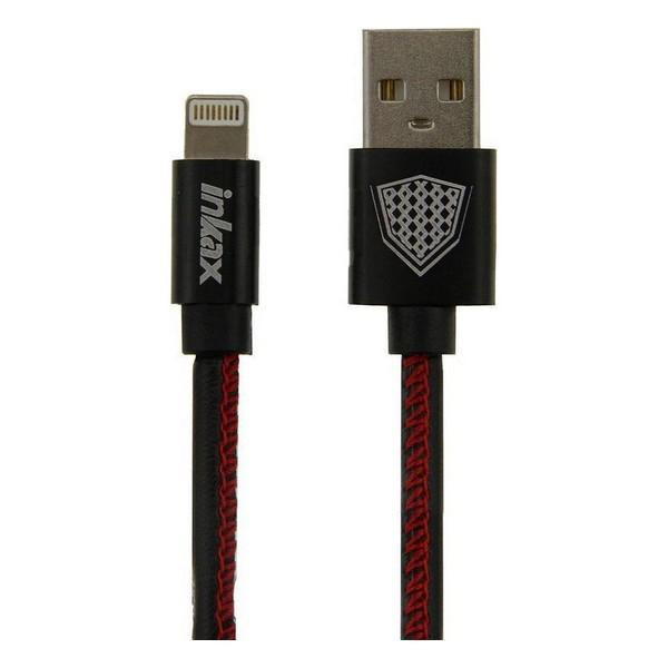 INKAX USB 2.0 AM to Lightning 1.0m CK-44 Black (F_62248) - зображення 1