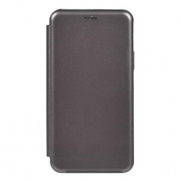 TOTO Book Rounded Leather Case Apple iPhone 11 Pro Max Gray
