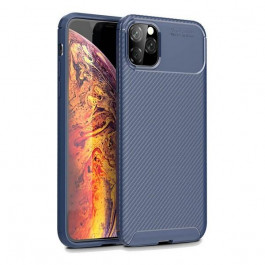 TOTO TPU Carbon Fiber 1,5mm Case iPhone 11 Pro Max Blue