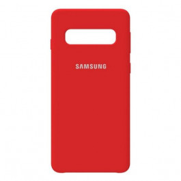 TOTO Silicone Case Samsung Galaxy S10 Rose Red