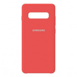 TOTO Silicone Case Samsung Galaxy S10+ Peach Pink