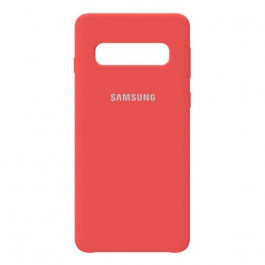TOTO Silicone Case Samsung Galaxy S10 Peach Pink