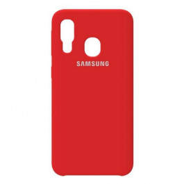 TOTO Silicone Case Samsung Galaxy A40 Rose Red