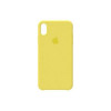 TOTO Silicone Case Apple iPhone XS Max Lemon Yellow - зображення 1