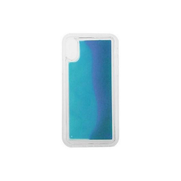 TOTO Night Light Liquid Shine Case iPhone X/XS Blue - зображення 1