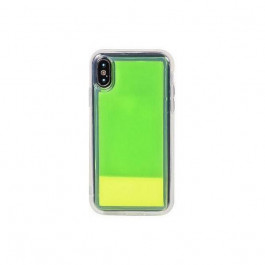 TOTO Night Light Liquid Shine Case iPhone X/XS Green