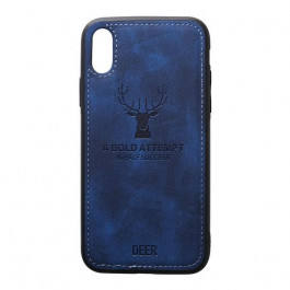 TOTO Leather Case Apple iPhone X/XS Blue
