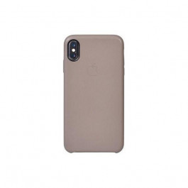 TOTO Leather Case Apple iPhone XS Max Light Brown