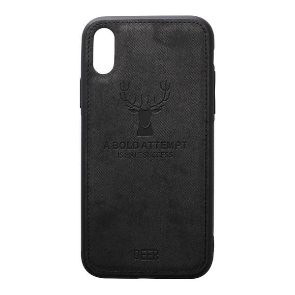 TOTO Leather Case Apple iPhone X/XS Black - зображення 1