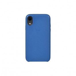 TOTO Leather Case Apple iPhone XR Blue
