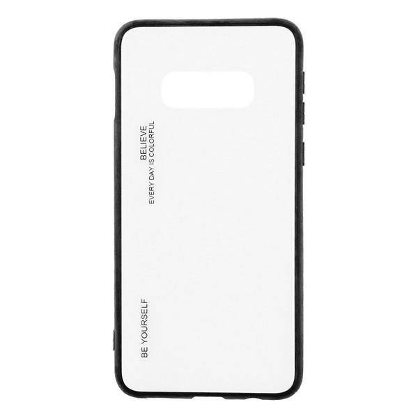 TOTO Gradient Glass Case Samsung Galaxy S10e White - зображення 1