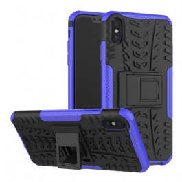 TOTO Dazzle Kickstand 2 in 1 Case Apple iPhone X/XS Blue