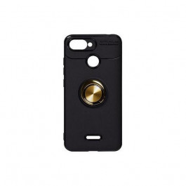 TOTO Car Magnetic Ring TPU Case Xiaomi Redmi 6A Black/Gold