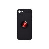 TOTO Car Magnetic Ring TPU Case Apple iPhone 7/8 Black/Red - зображення 1