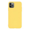 TOTO 1mm Matt TPU Case Apple iPhone 11 Pro Max Yellow - зображення 1