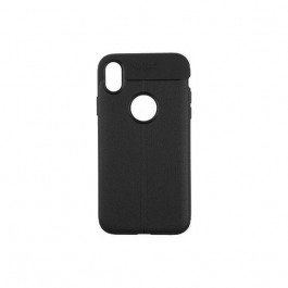   iPaky TPU Litchi Stria Series Case Apple iPhone XR Gray