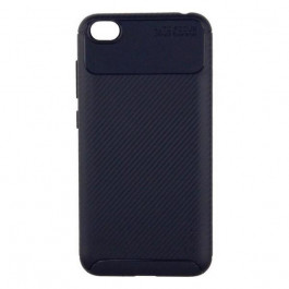   iPaky Carbon Fiber Series/Soft TPU Case Xiaomi Redmi Go Blue