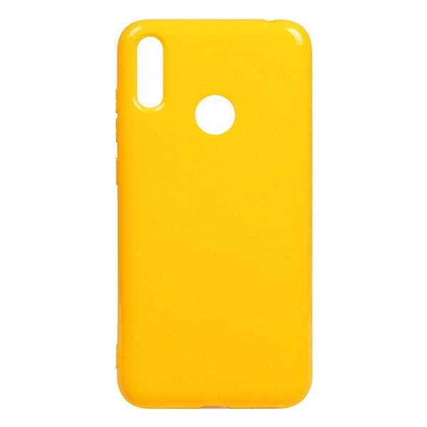 TOTO Mirror TPU 2mm Case Huawei Y7 2019 Yellow - зображення 1