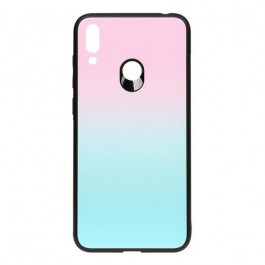 TOTO Gradient Glass Case Huawei Y7 2019 Turquoise