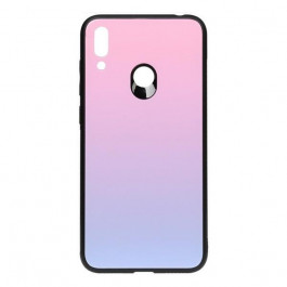 TOTO Gradient Glass Case Huawei Y7 2019 Pink