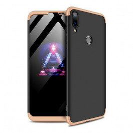   GKK 3 in 1 Hard PC Case Huawei Y7 2019 Gold/Black