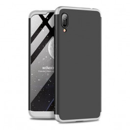   GKK 3 in 1 Hard PC Case Huawei Y6 2019 Silver/Black