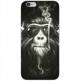 Boxface Silicone Case iPhone 6/6S Smoking Monkey 24523-up56