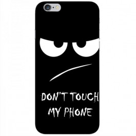 Boxface Silicone Case iPhone 6/6S Don't Touch My Phone 24523-up535