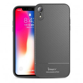 iPaky Carbon Fiber Series iPhone Xr Gray