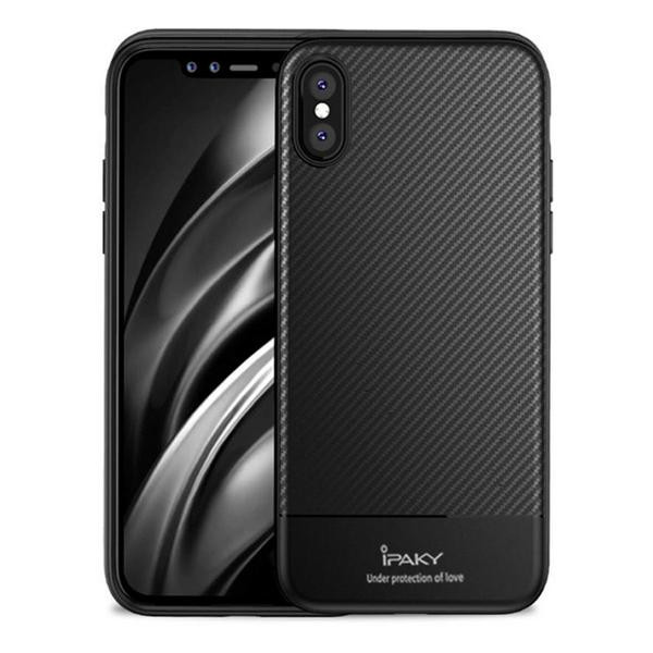 iPaky Carbon iPhone Xs Black - зображення 1