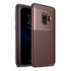 iPaky Elegant Grid Design TPU Hybrid Case Samsung G960 Galaxy S9 Brown - зображення 1