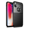 iPaky Elegant Grid Design TPU Hybrid Case iPhone X Black - зображення 1