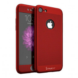 iPaky 360°Protection PC Case with heat-dissipation design iPhone 7 Red