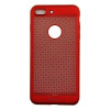 iPaky 360 Mesh PC Heat Dissipation cover case 3 in 1 iPhone 7 Plus Red - зображення 1