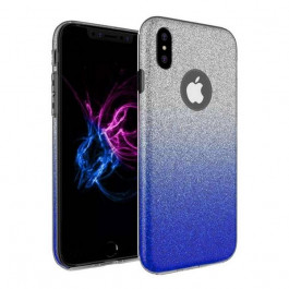   TOTO TPU Case Rose series Gradient 3 IN 1 iPhone X Blue