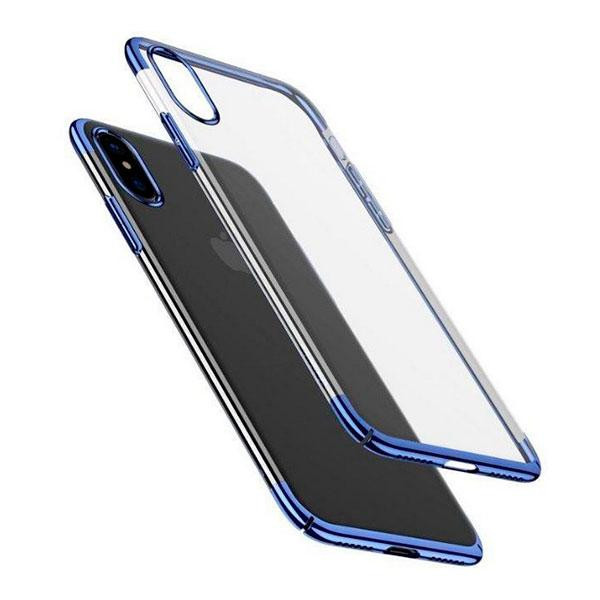 Baseus Glitter Case for iPhone X Blue WIAPIPHX-DW03 - зображення 1