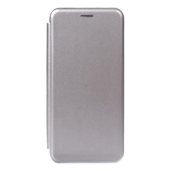 TOTO Book Rounded Leather Case Samsung Galaxy S10e Gray - зображення 1