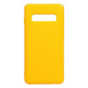 TOTO Mirror TPU 2mm Case Samsung Galaxy S10+ Yellow - зображення 1