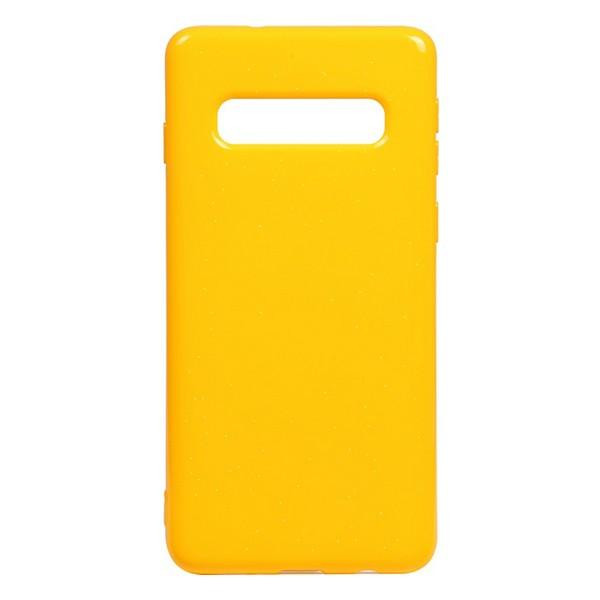 TOTO Mirror TPU 2mm Case Samsung Galaxy S10+ Yellow - зображення 1