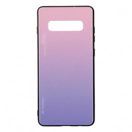 TOTO Gradient Glass Case Samsung Galaxy S10+ Pink