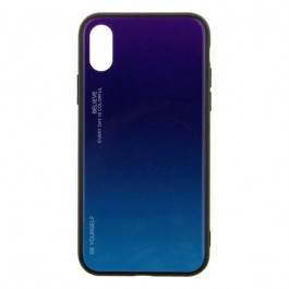 TOTO Gradient Glass Case Apple iPhone X Purple