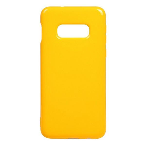 TOTO Mirror TPU 2mm Case Samsung Galaxy S10e Yellow - зображення 1