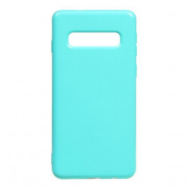TOTO Mirror TPU 2mm Case Samsung Galaxy S10+ Turquoise