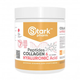 Stark Pharm Collagen Peptides & Hyaluronic Acid 225 г Raspberry