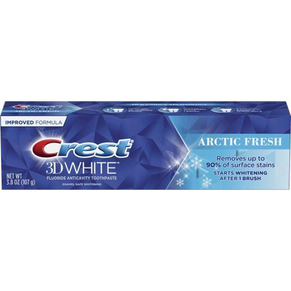 Crest Відбілююча зубна паста  3D White Arctic Fresh 107 г (37000819950) - зображення 1