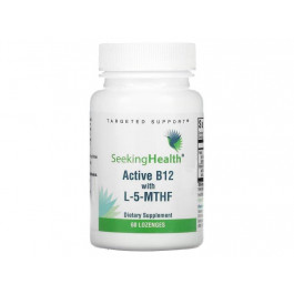 Seeking Health Вітамін B12  L-5-MTHF 60 жувальних таблеток (SKH52006)