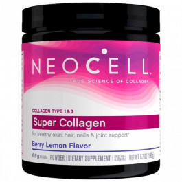 Neocell Коллаген NeoCell Супер Тип 1&3 Berry Lemon 7 унций 198 г (M12990)