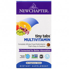 New Chapter Полный Органический Мультивитаминный Комплекс, , 192 таблетки (NEW1130)